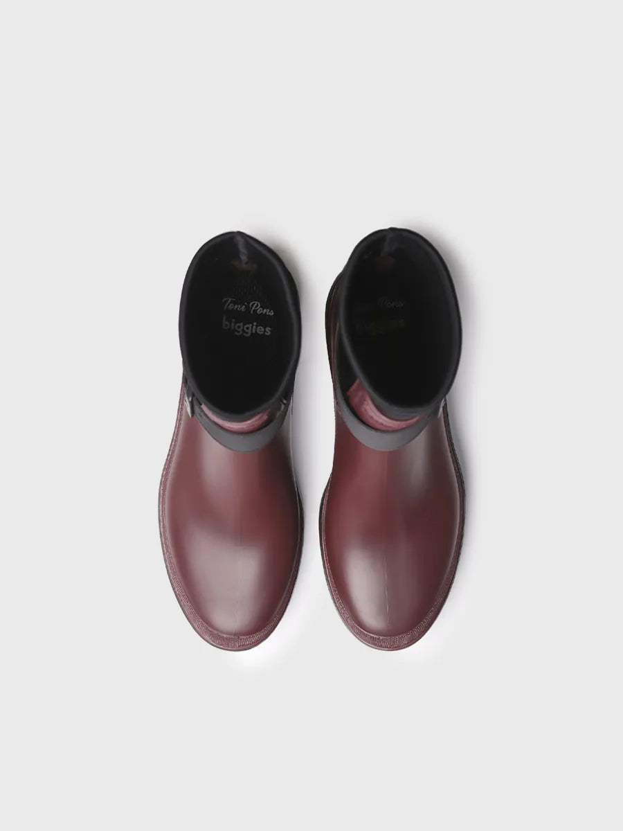 Toni Pons Canby botte de pluie femme vino talon 5 cm
