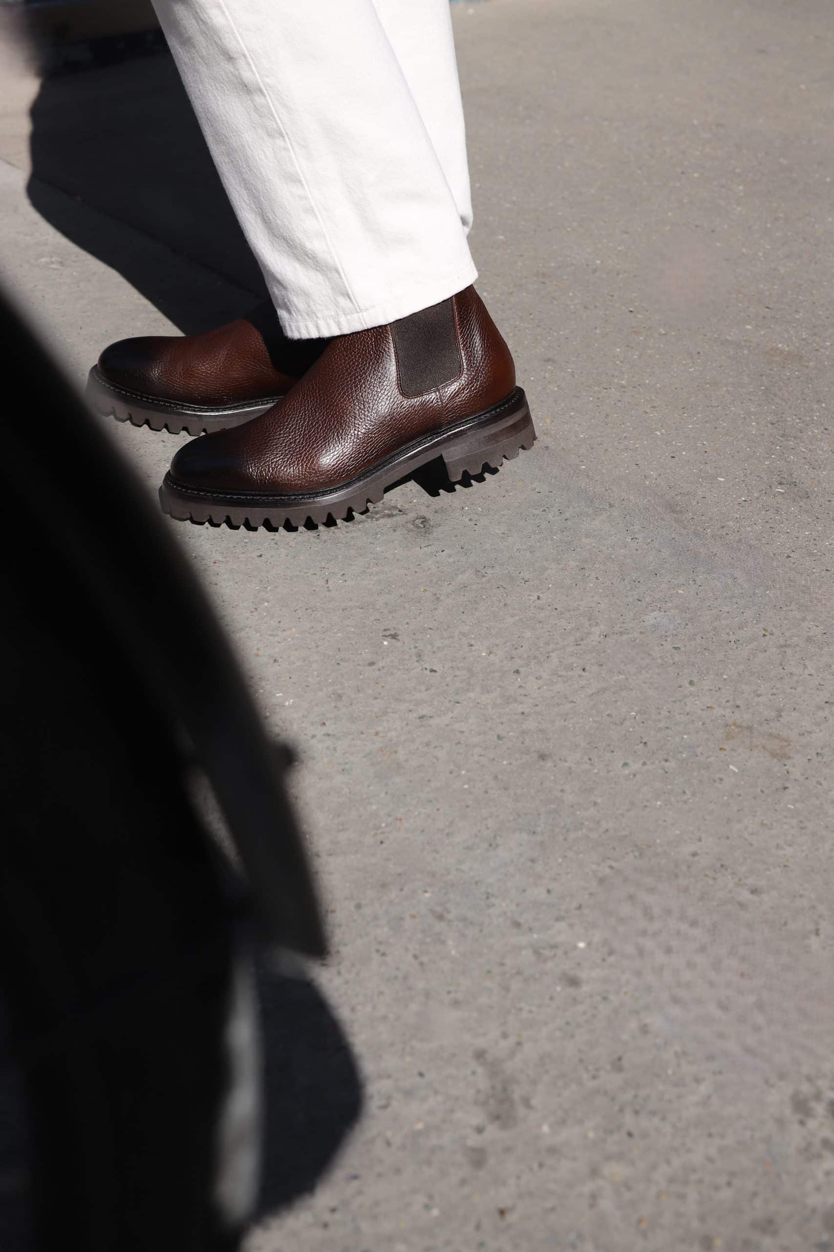 Malfroid Berrière II boots cuir grainé