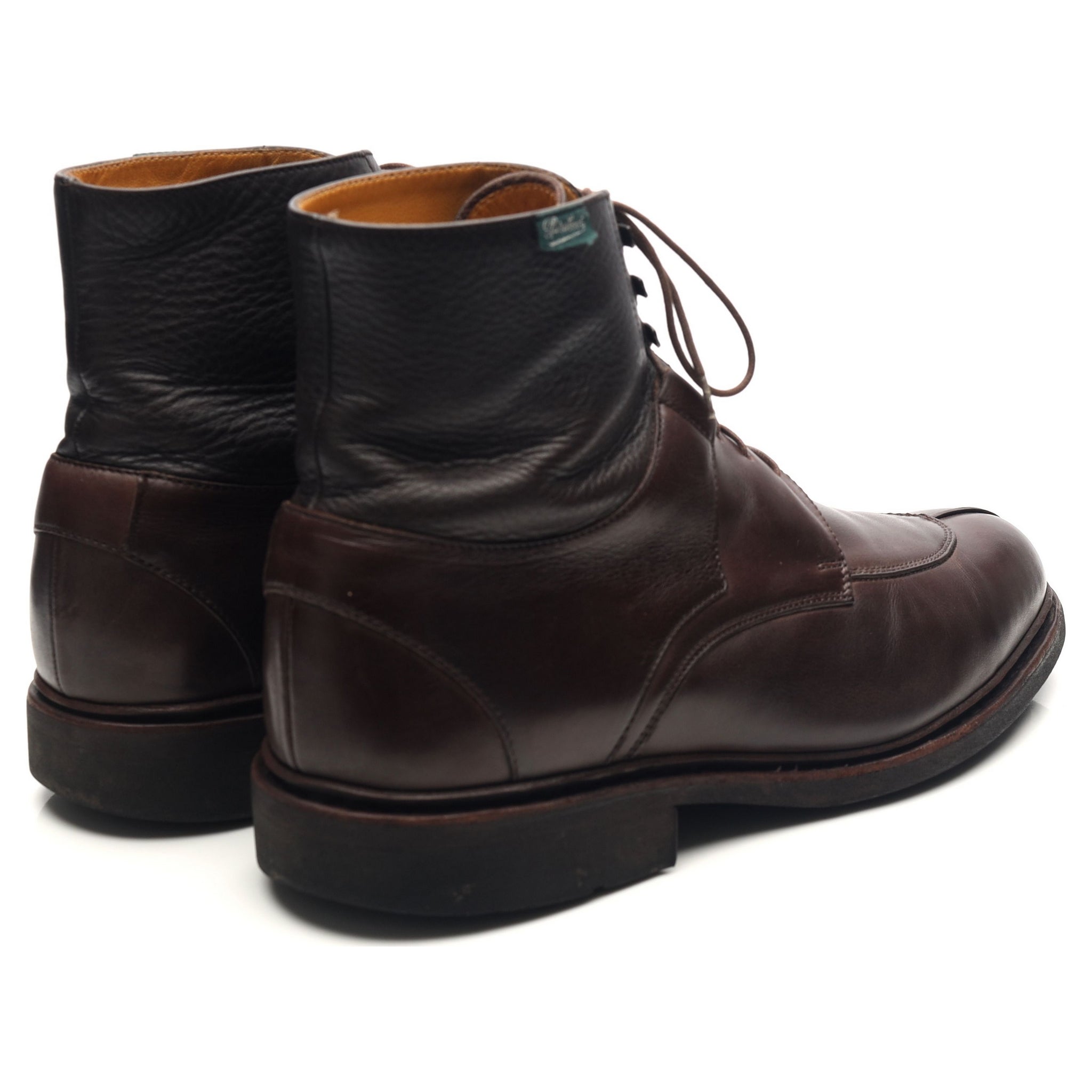 Paraboot Beaumont bottines cuir marron UK 9 semelle gomme