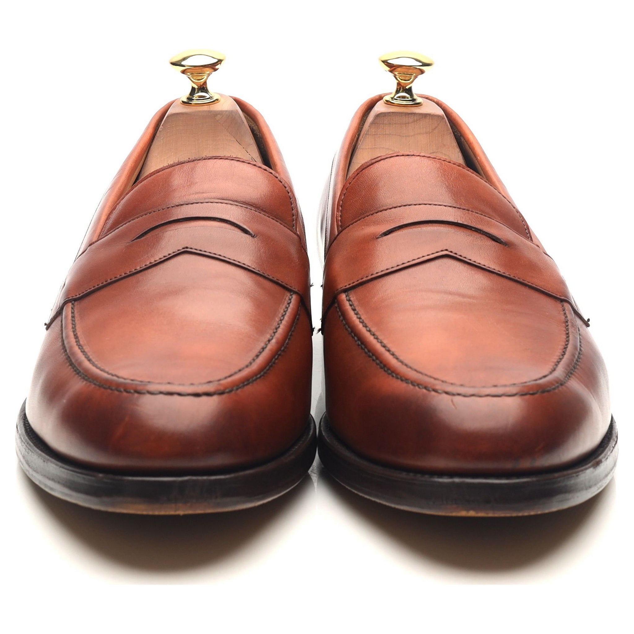 Shipton & Heneage Arran mocassin cuir marron UK 9.5