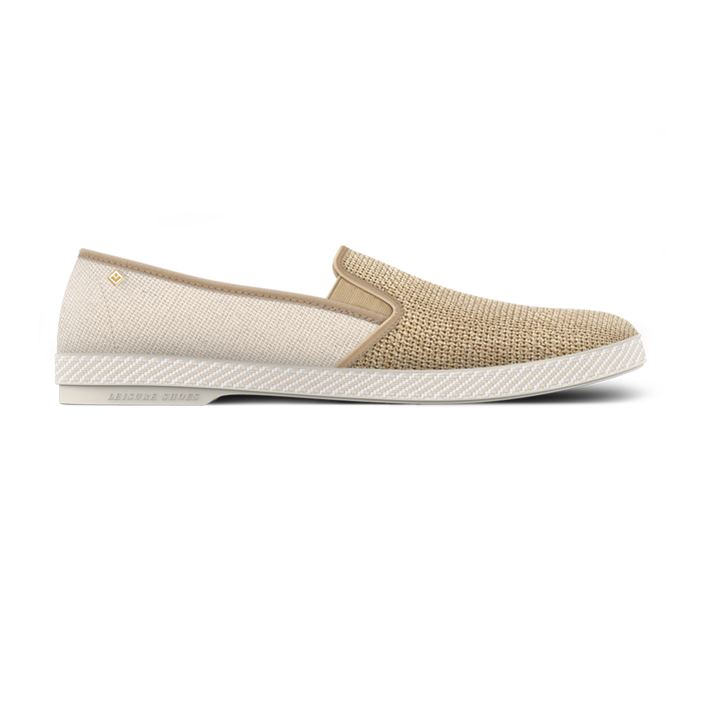 Rivieras Classic Match Nudude Ecru Espadrilles Raphia