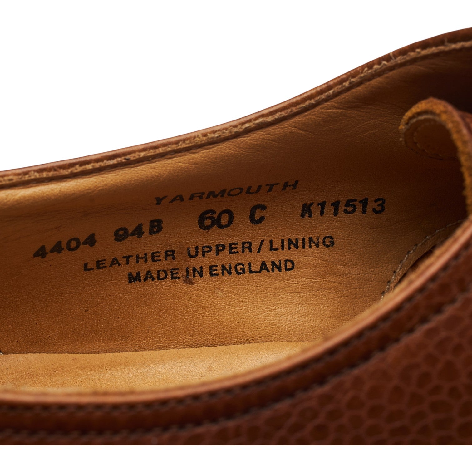 Crockett & Jones Yarmouth derby cuir marron 4,5 UK femme