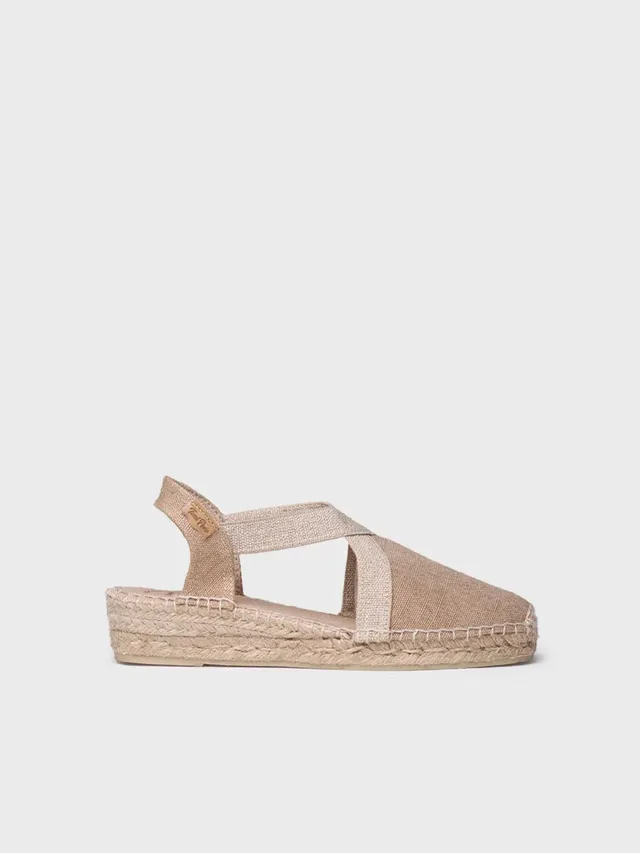Toni Pons Verdi-V espadrilles femme toile coton vegan