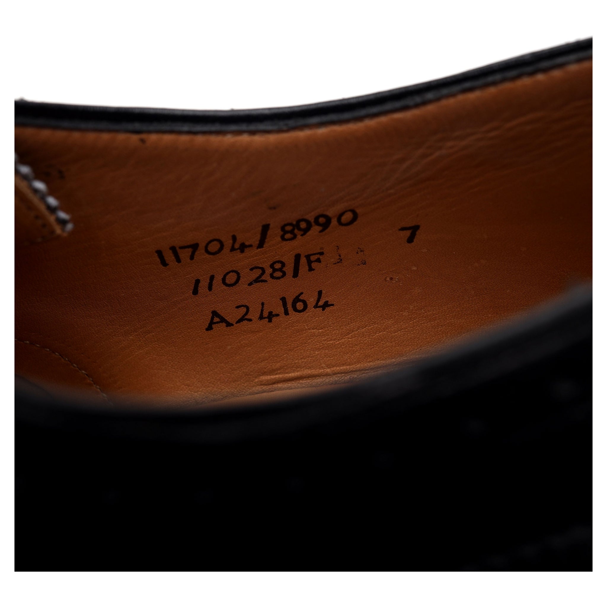Gieves & Hawkes derby cuir noir 7 UK