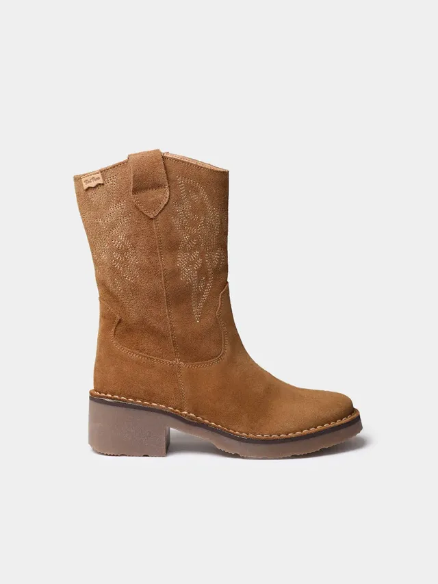 Toni Pons Illinois-SY boots cowboy croûte brodée