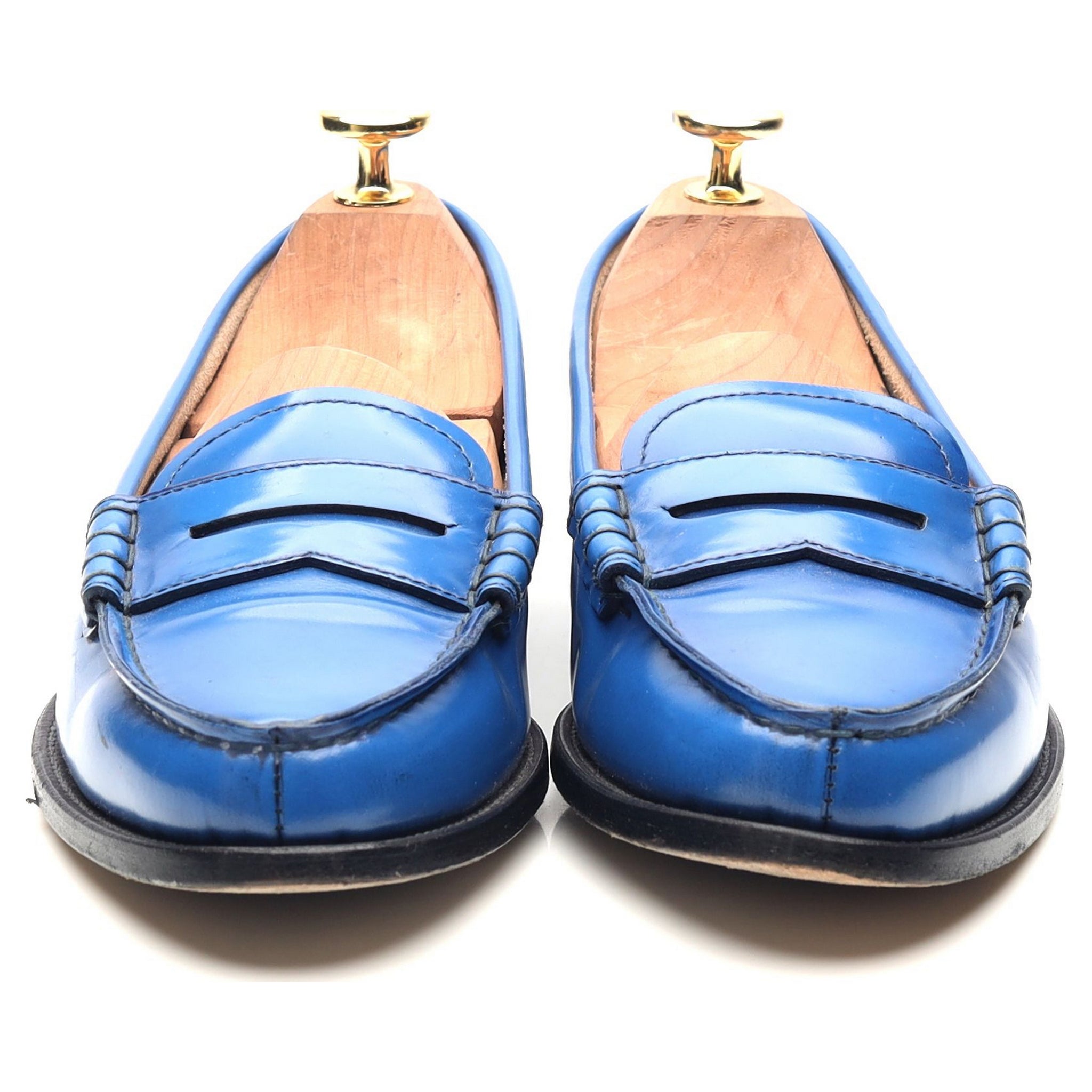 Church's Kara mocassins cuir bleu 36,5 occasion