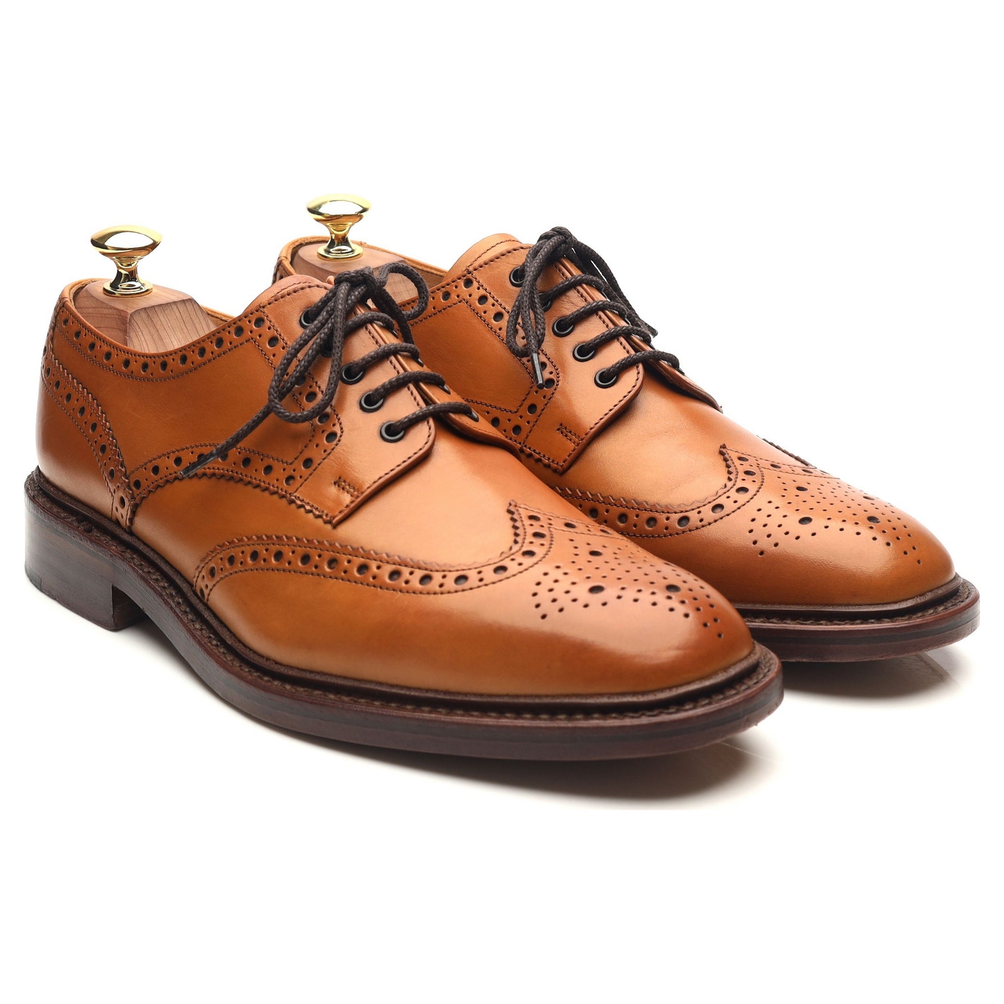 Loake 1880 Chester 2 derby cuir marron UK 8