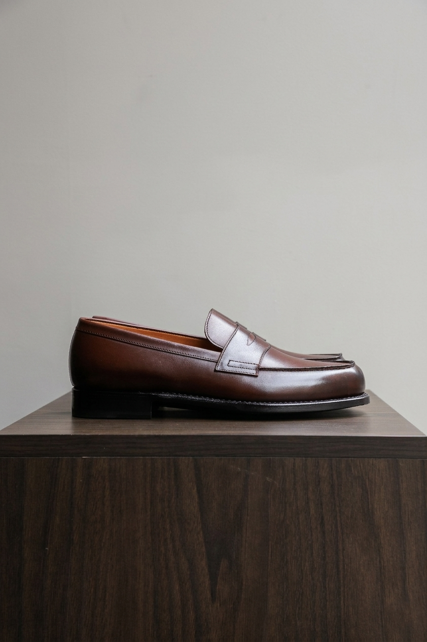 Malfroid Tilsitt mocassin cuir lisse semelle cuir