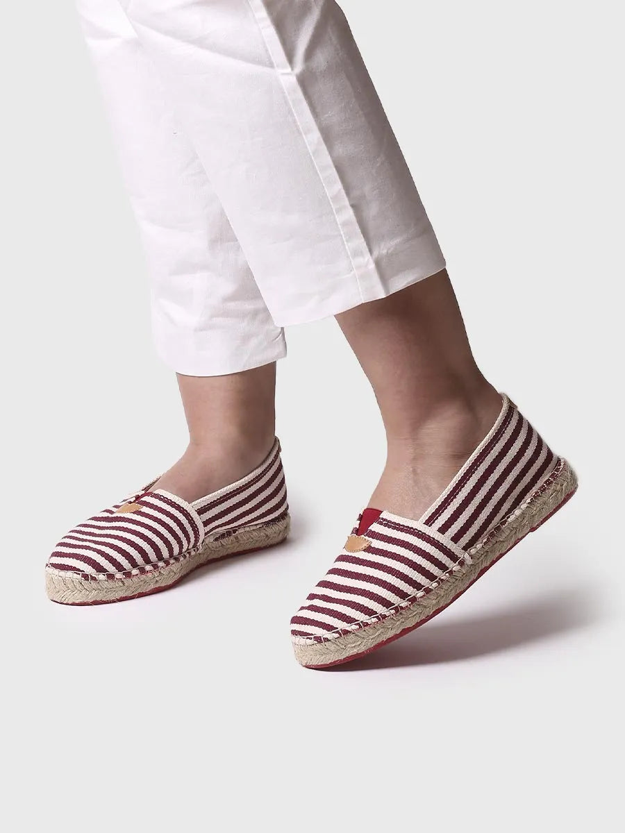 Toni Pons Blanes-DD espadrille unisexe vino vegan