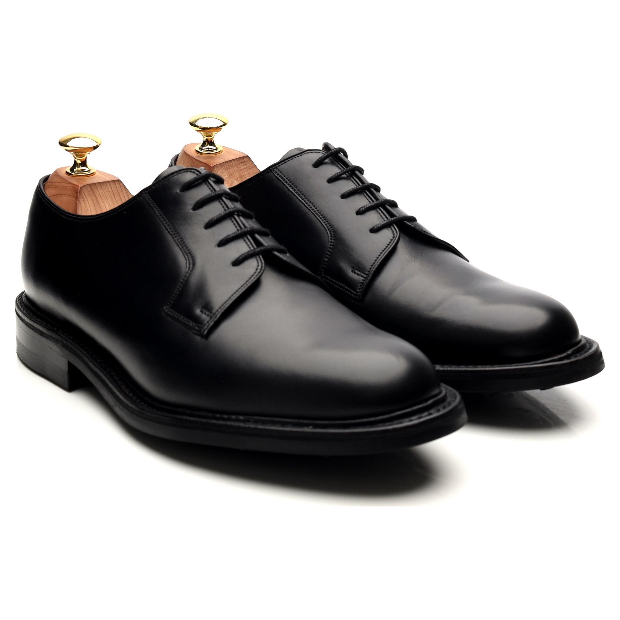 Barker Nairn derby cuir noir pointure UK 8 semelle Dainite