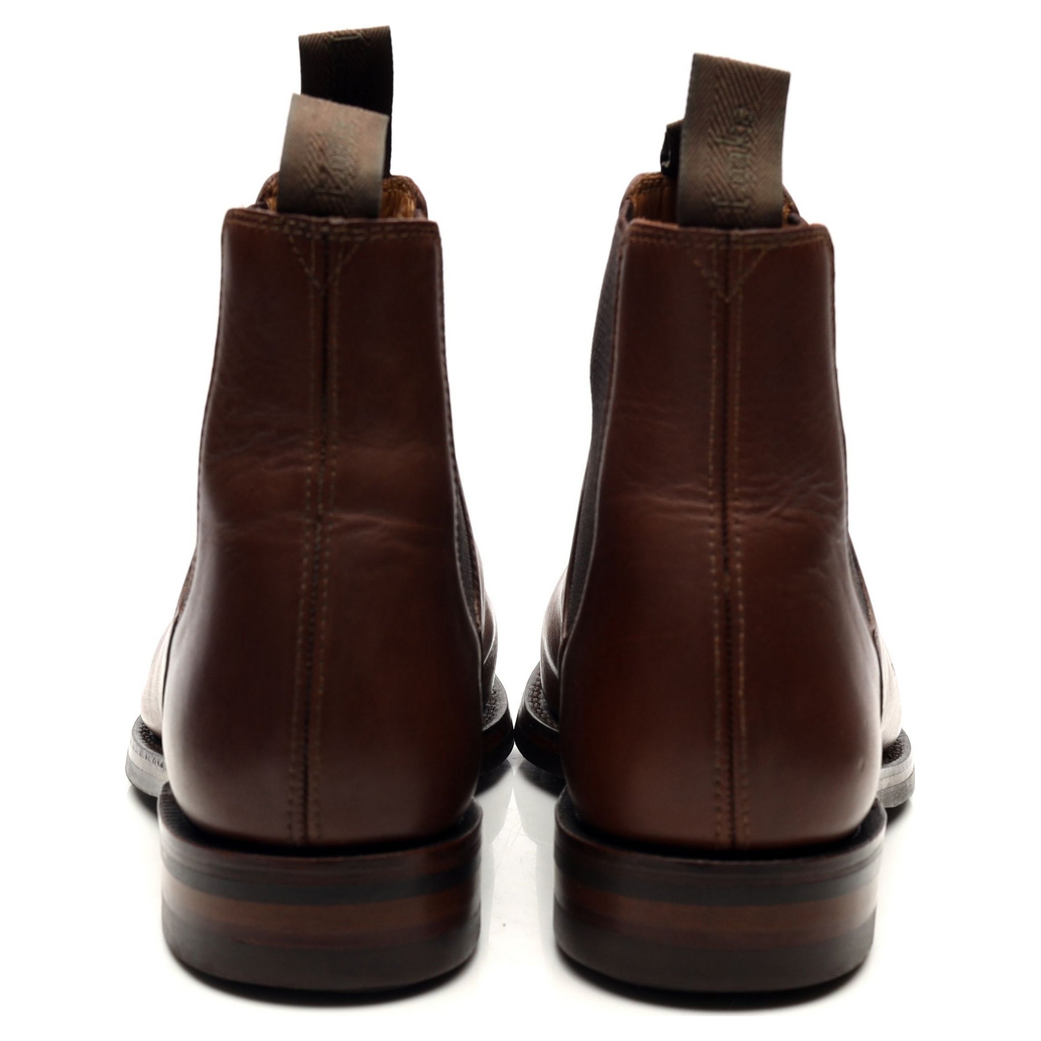 Loake 1880 Chatsworth bottines chelsea cuir marron UK 7