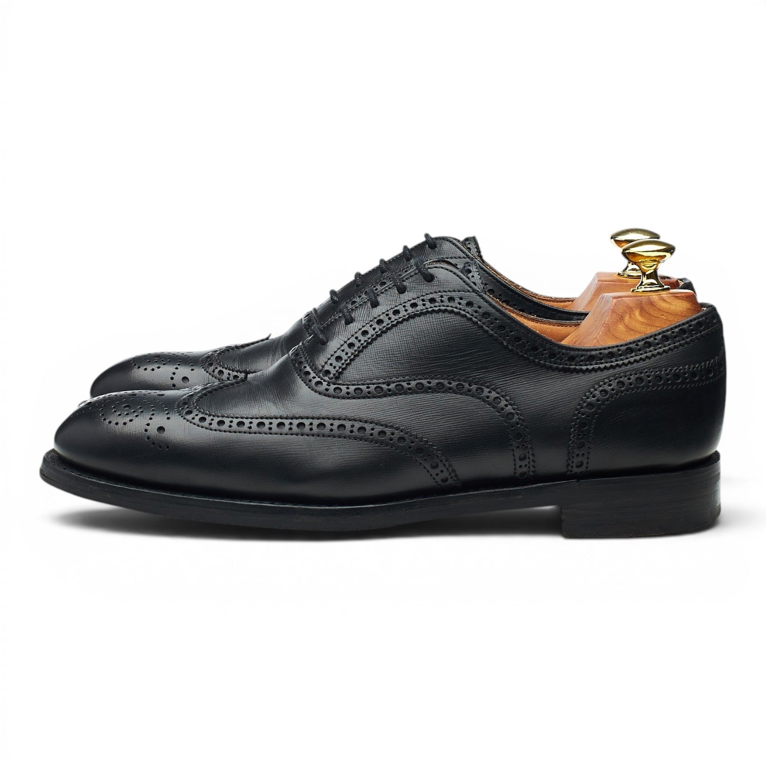 Bodileys Hamilton Stanford Oxford cuir noir 6.5 UK