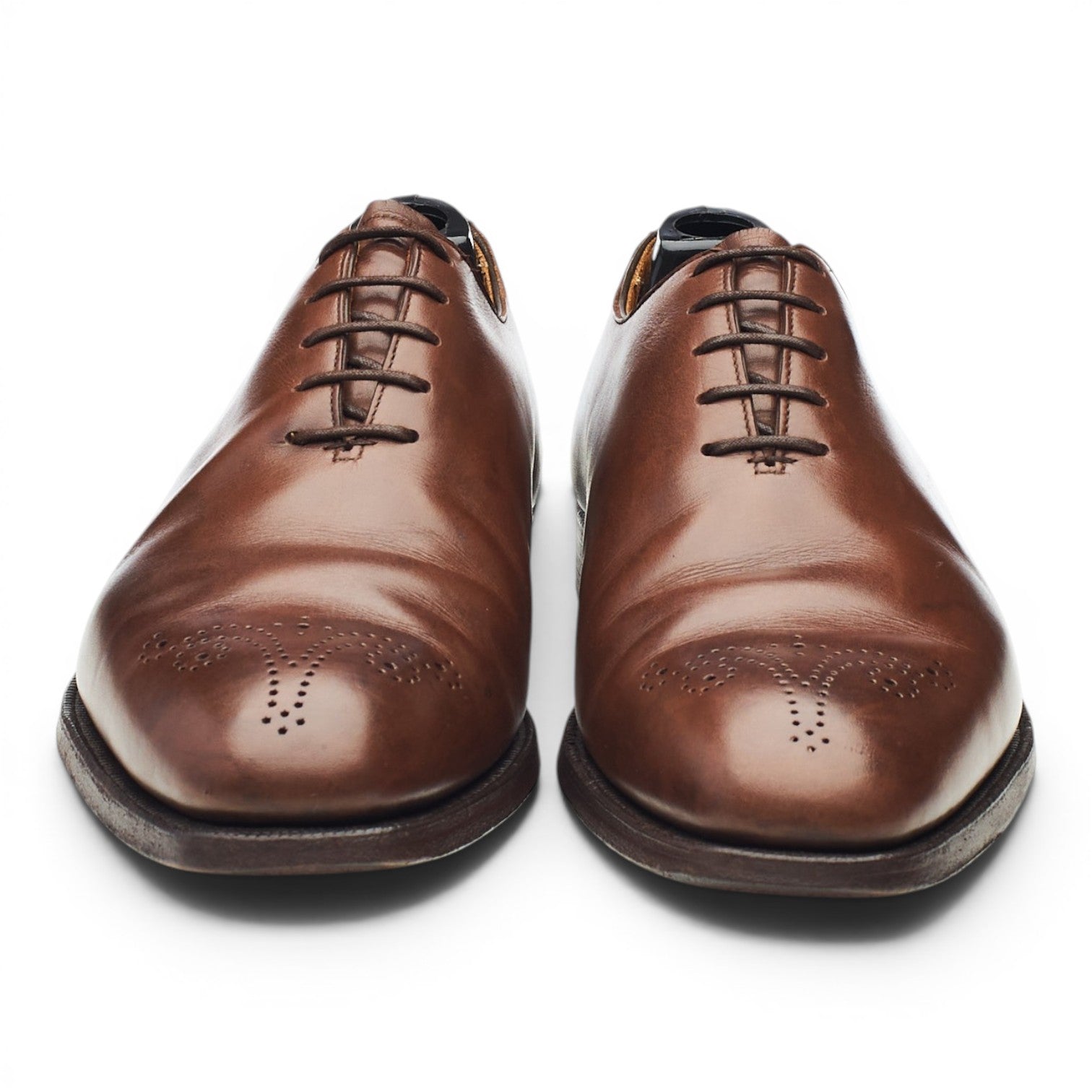 George Cleverley richelieu cuir marron UK 7