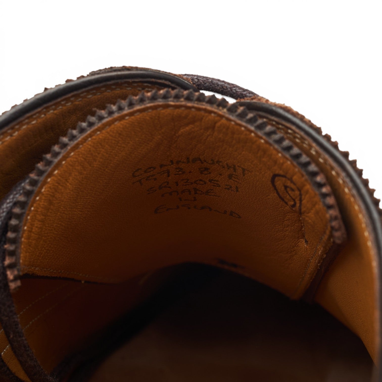 Gaziano & Girling Connaught richelieu daim marron UK 8