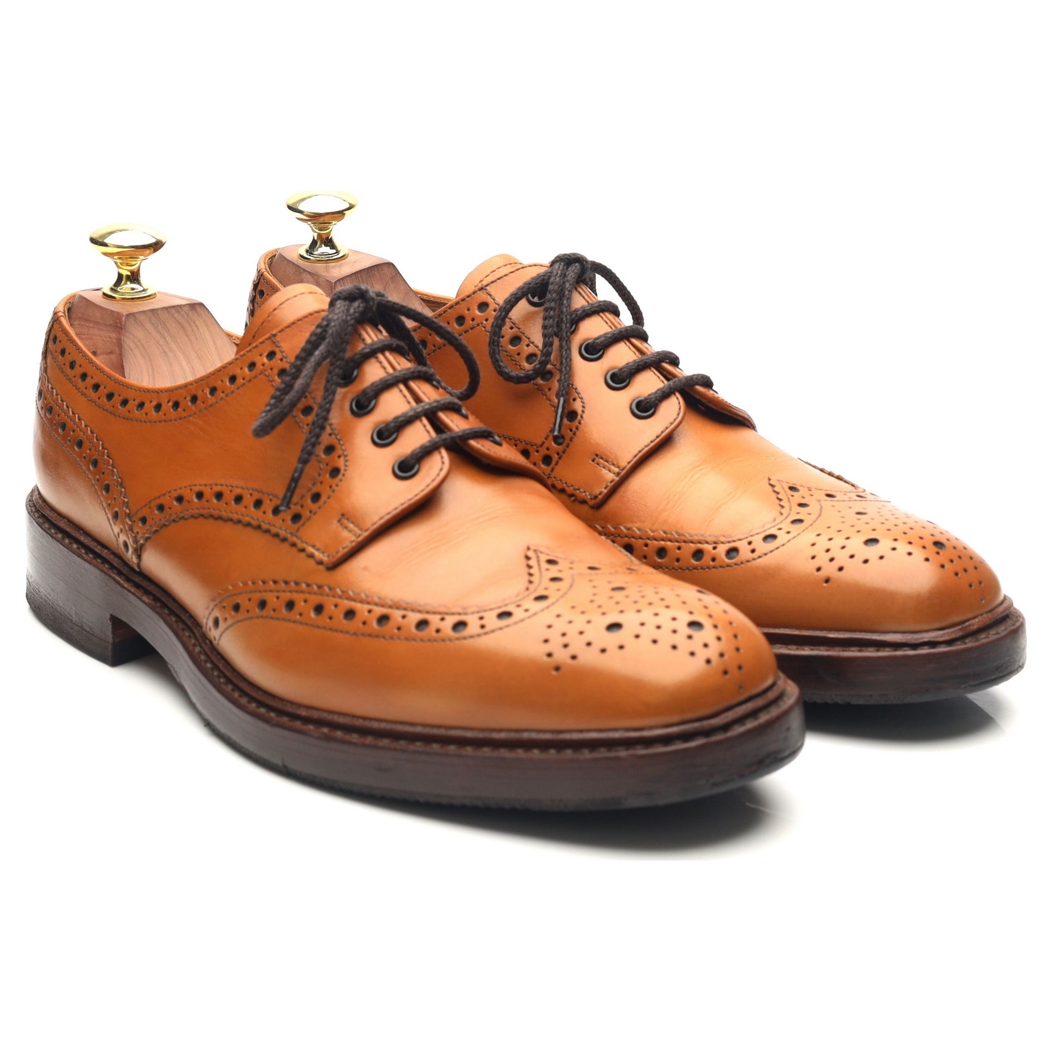 Loake 1880 Chester 2 derby cuir marron UK 7 brogues
