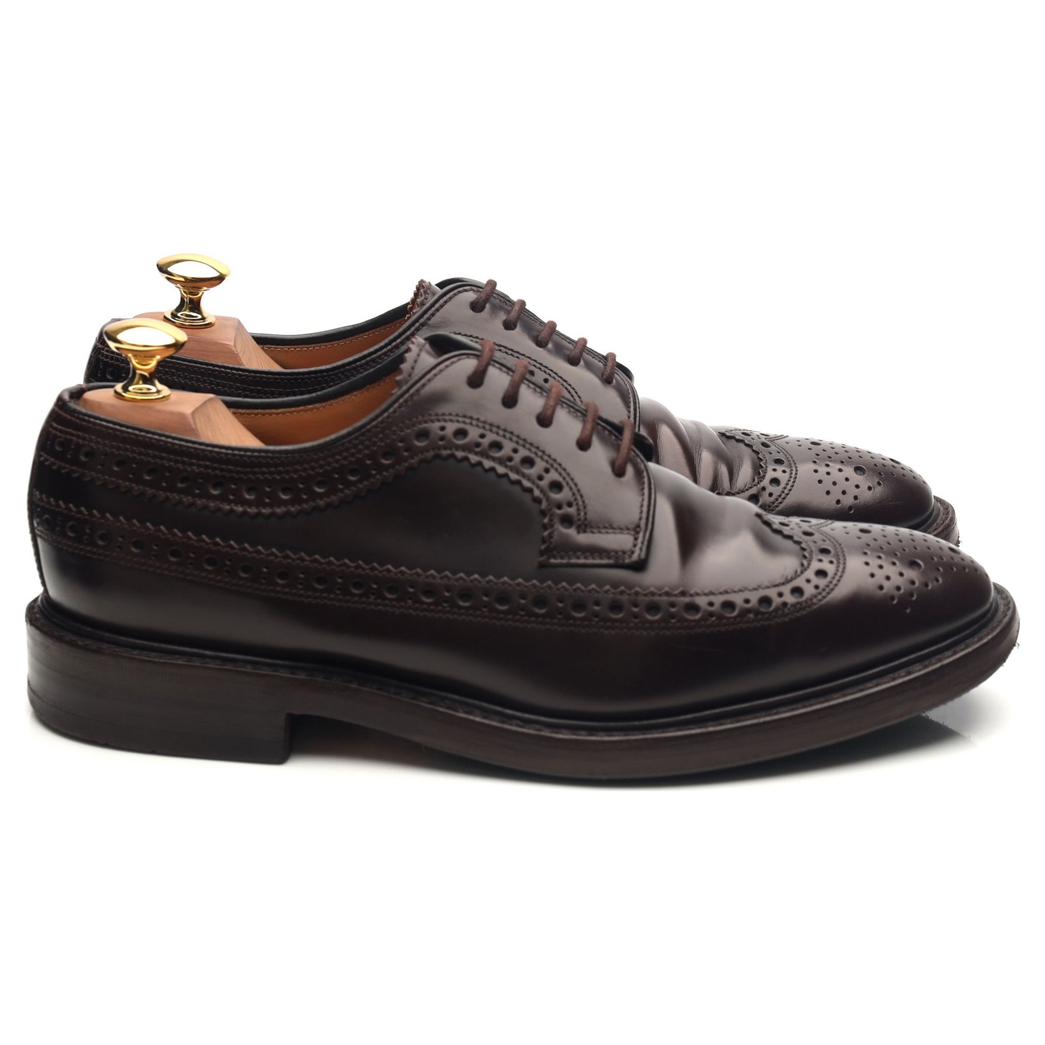 Loake Royal Brogue derbys cuir bordeaux 6.5 UK