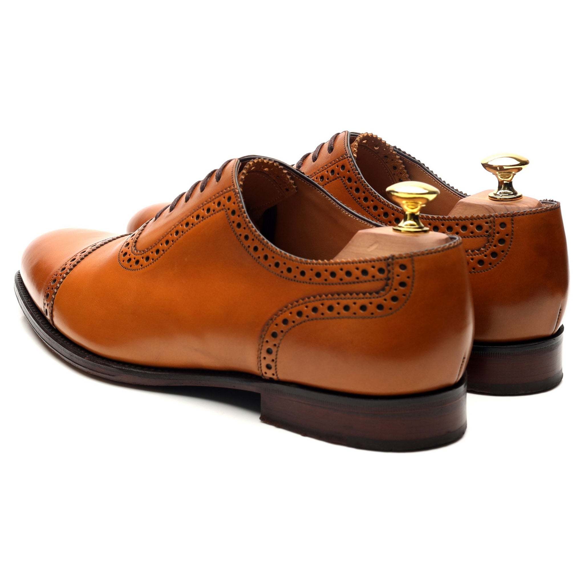 Loake 1880 Trinity oxford marron pointure UK 8.5 cuir