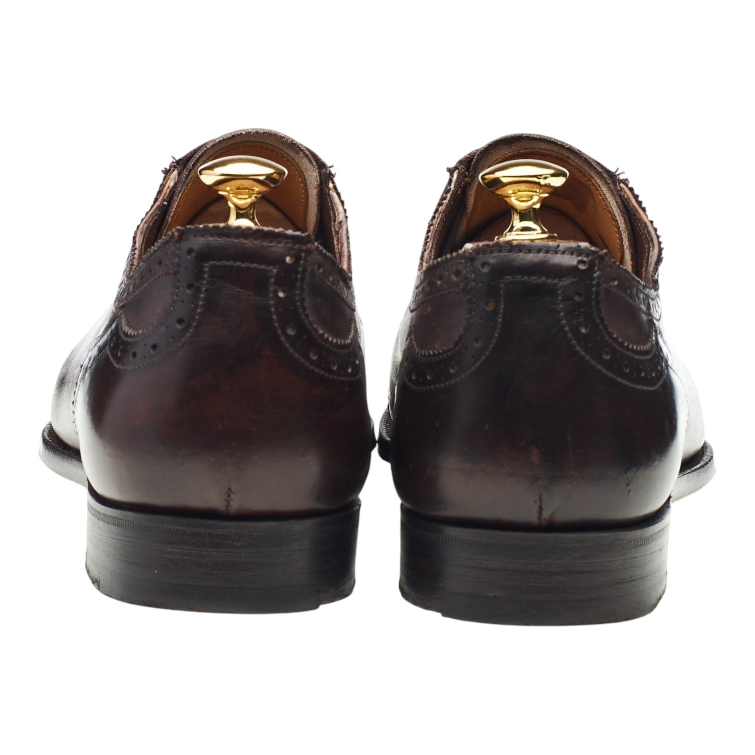 Grenson Masterpiece richelieu cuir marron foncé UK 10,5