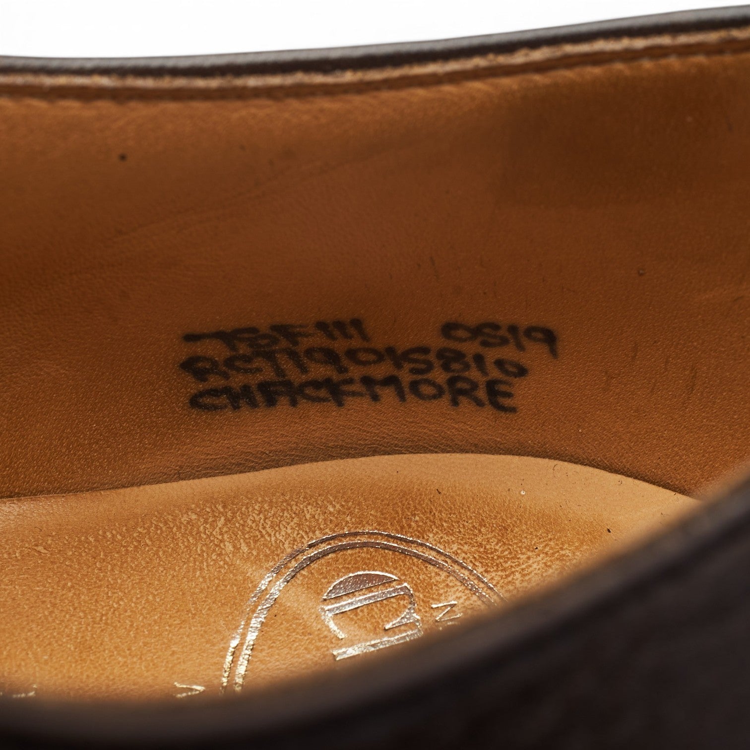 Church's Chackmore derby cuir marron UK 7.5