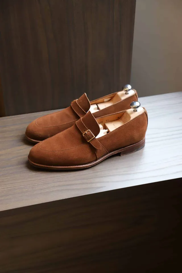 Malfroid Villalys Superleggera mocassins suède boucle