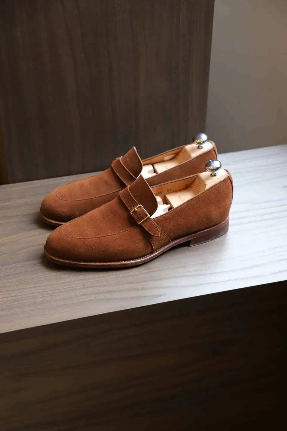 Malfroid Villalys Superleggera mocassins suède boucle