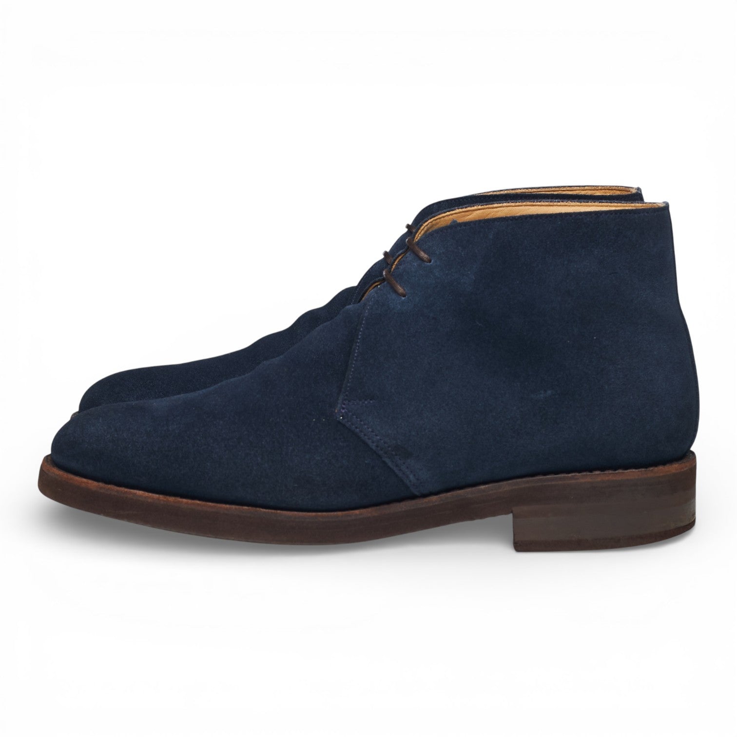 Foster & Son Studley bottines chukka daim bleu UK 7.5