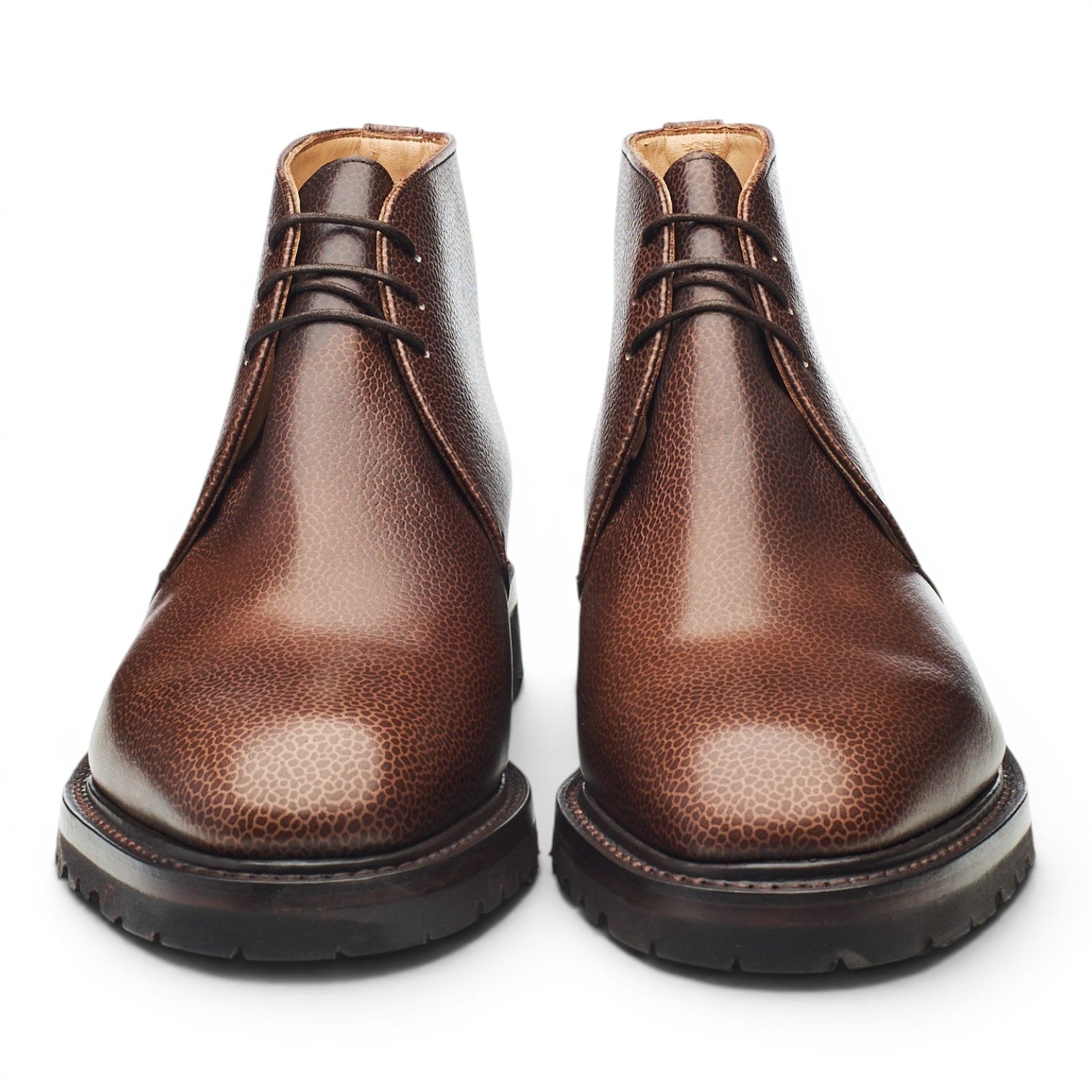 Paul Sargent Mendip bottines chukka grain marron 10