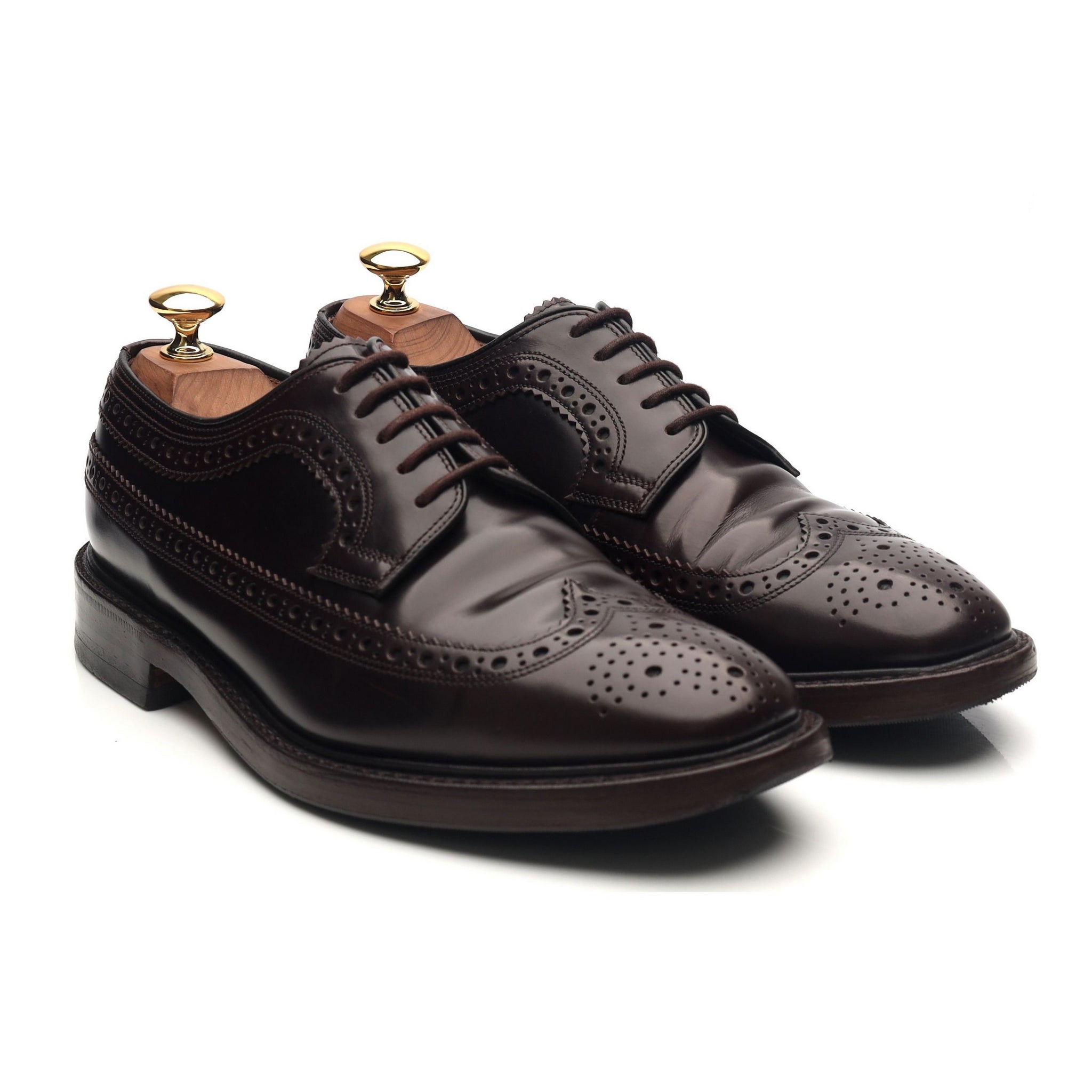 Loake Royal Brogue derbys cuir bordeaux 6.5 UK