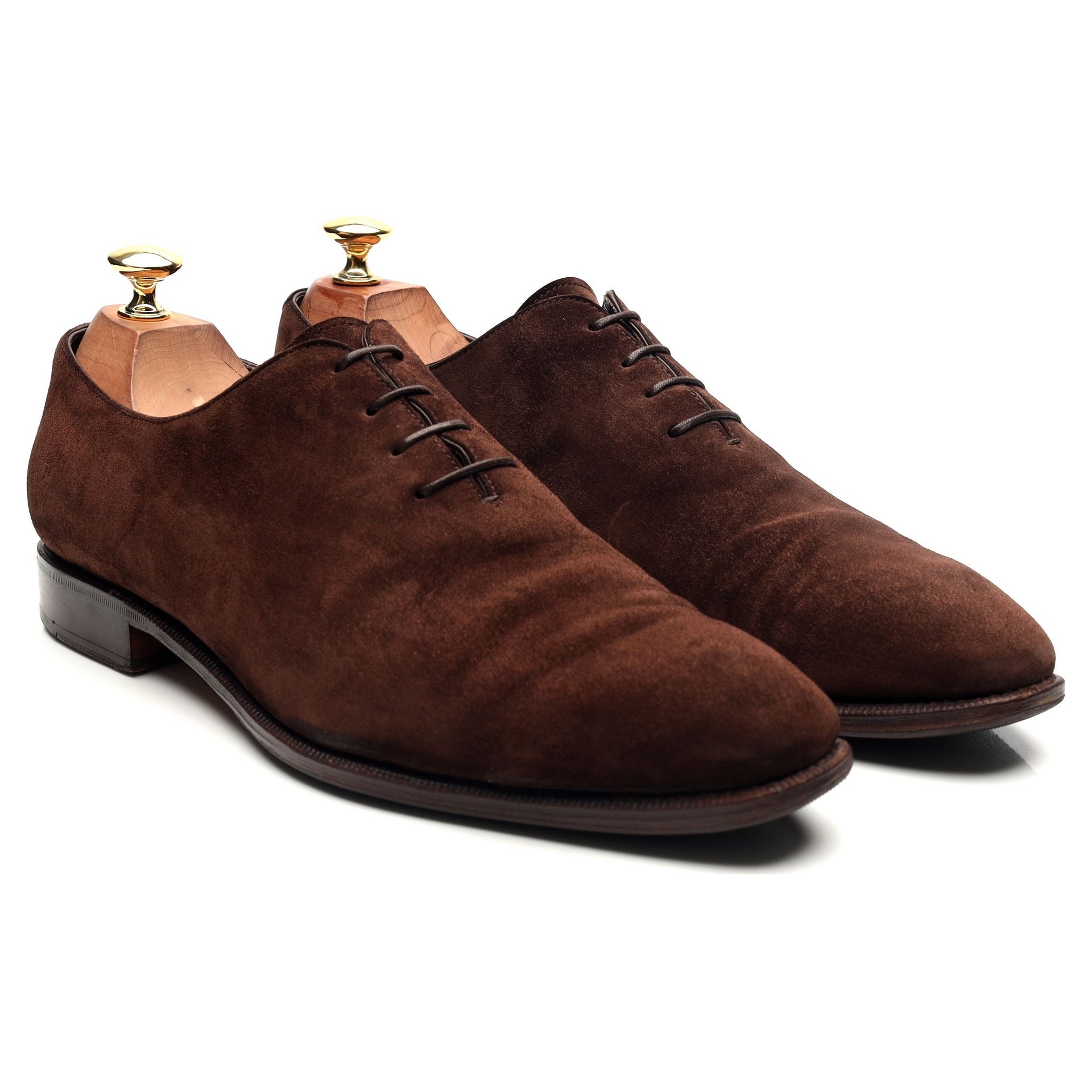 Carmina 910 oxford cuir suède marron pointure 9.5