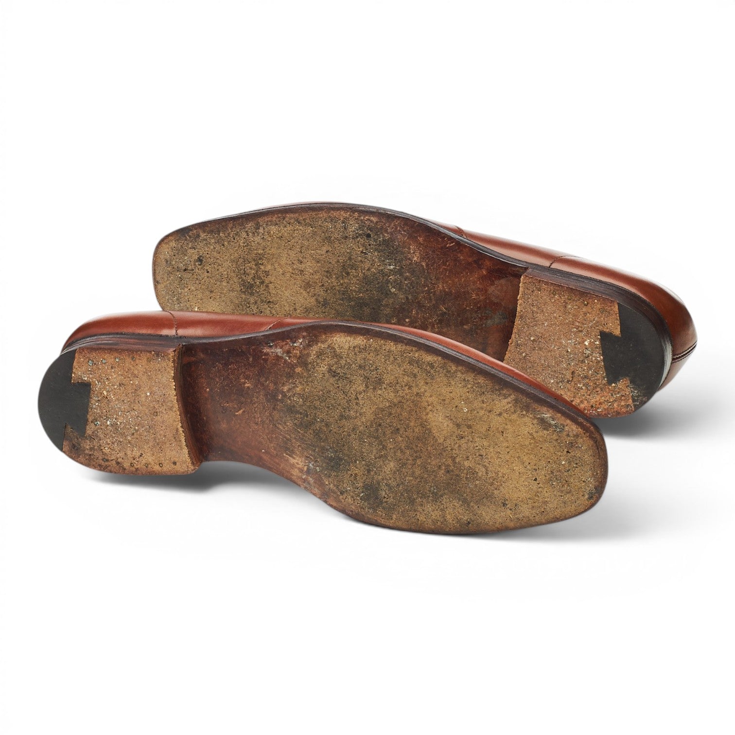 George Cleverley Mocassin cuir marron pointure UK 7 sangle