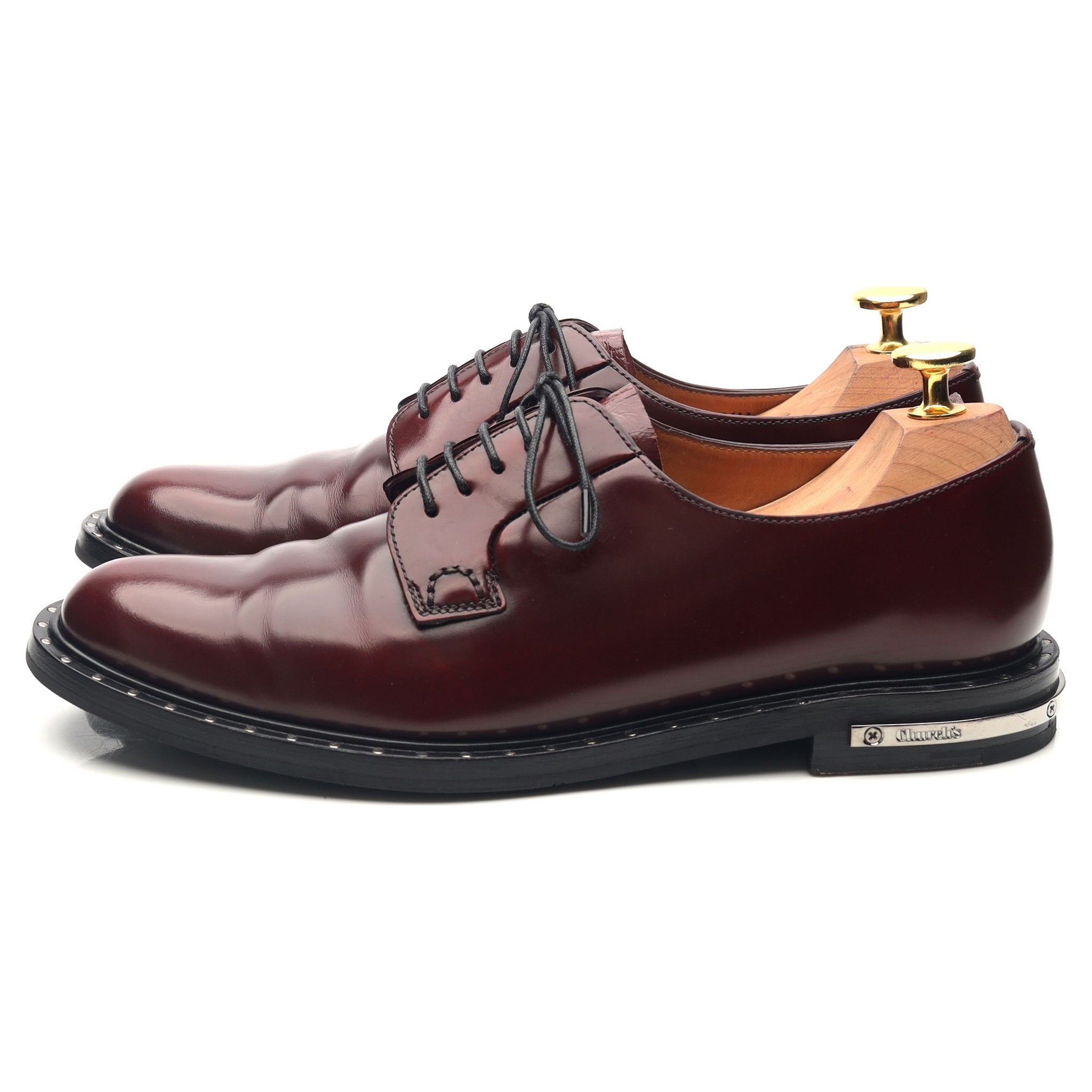Church’s Rebecca Met derbies cuir bordeaux UK 6