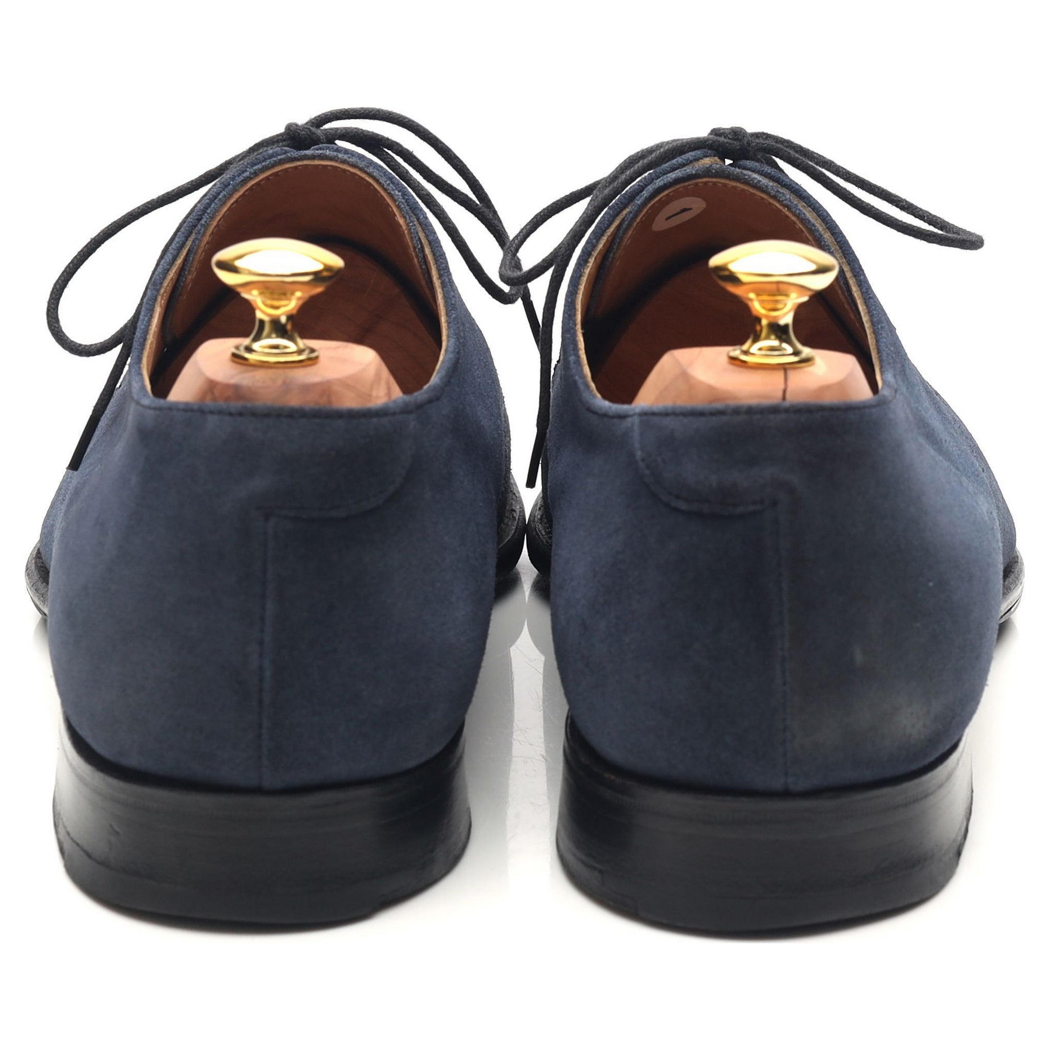 Cheaney Matt derby daim bleu marine UK 12