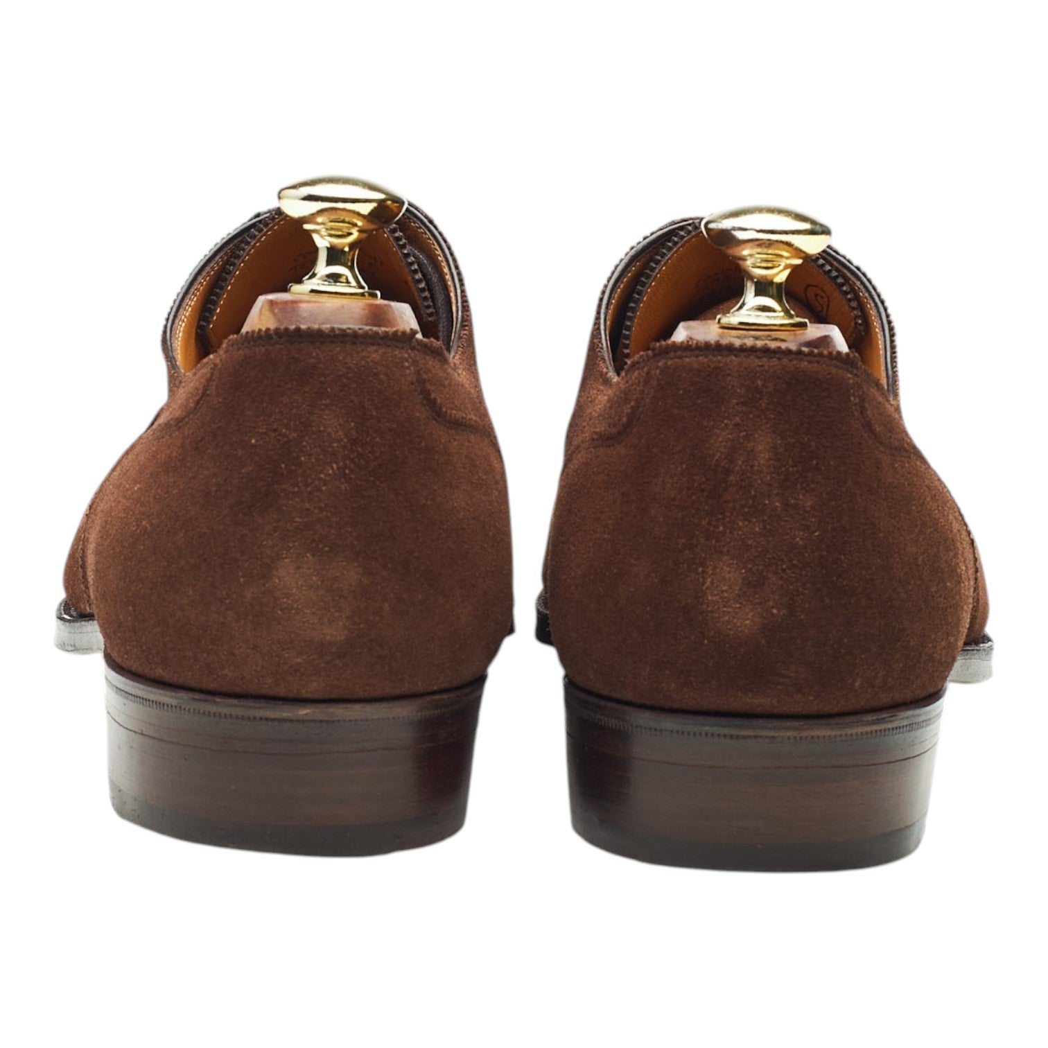 Gaziano & Girling Connaught richelieu daim marron UK 8