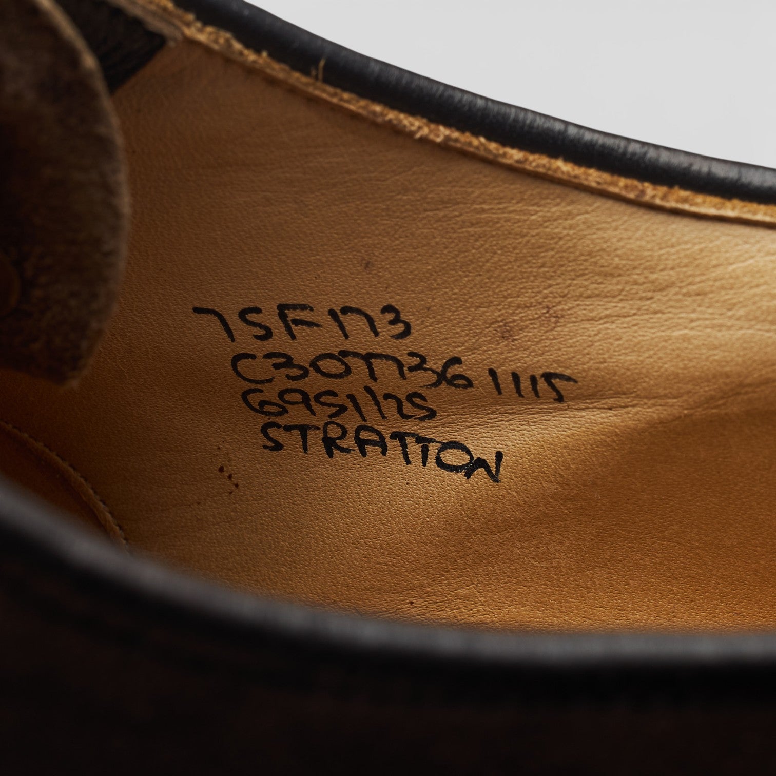Church’s Stratton derby suède marron foncé UK 7.5