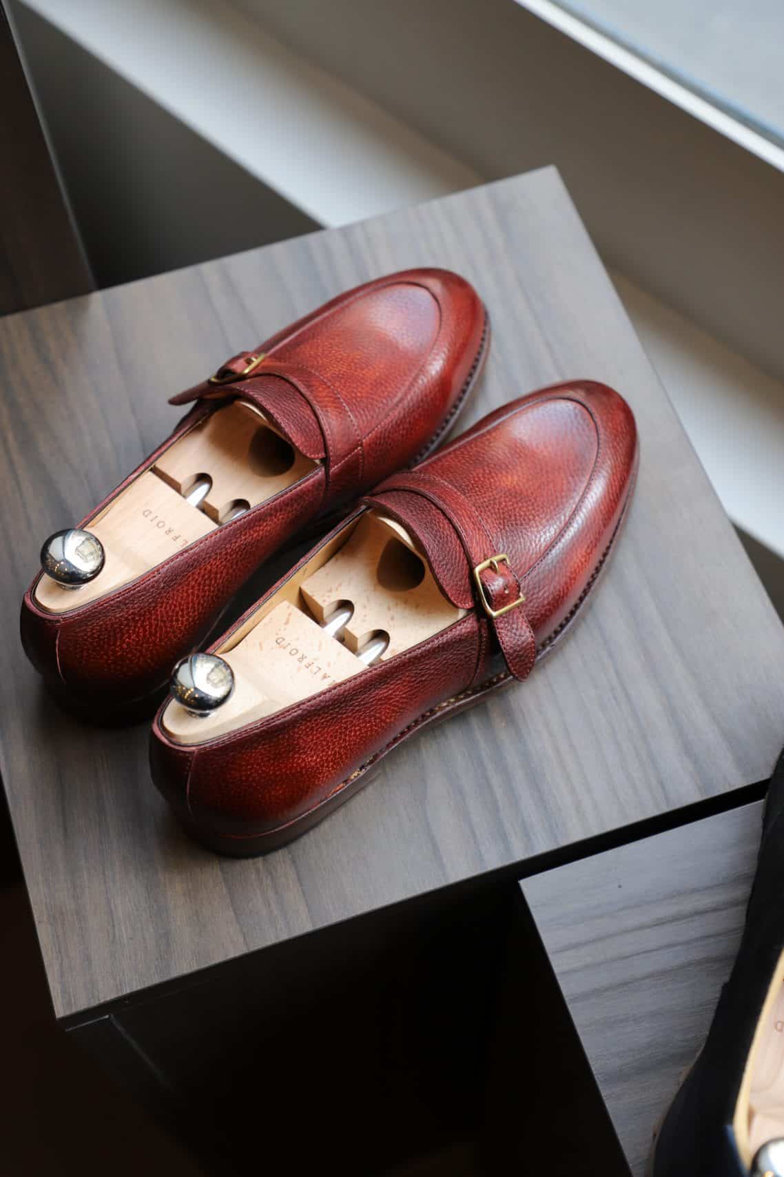 Malfroid Villalys Superleggera mocassin cuir cousu Goodyear