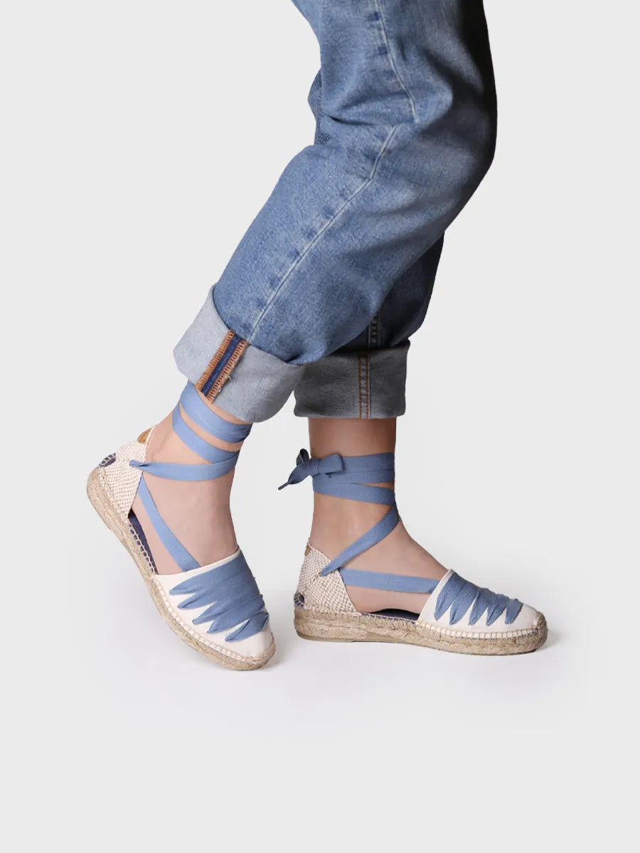 Toni Pons Gavet-CU espadrille vegan 5 rubans coton