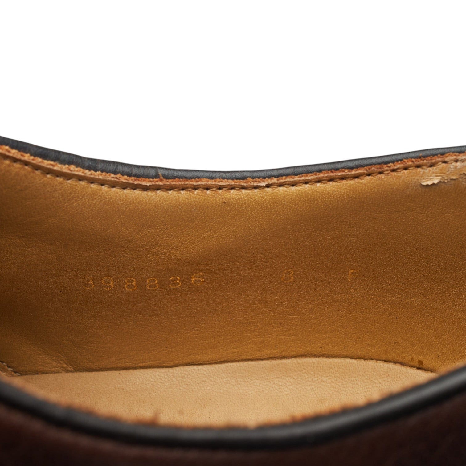 Barker Skye derby cuir grainé marron 8 semelle gomme