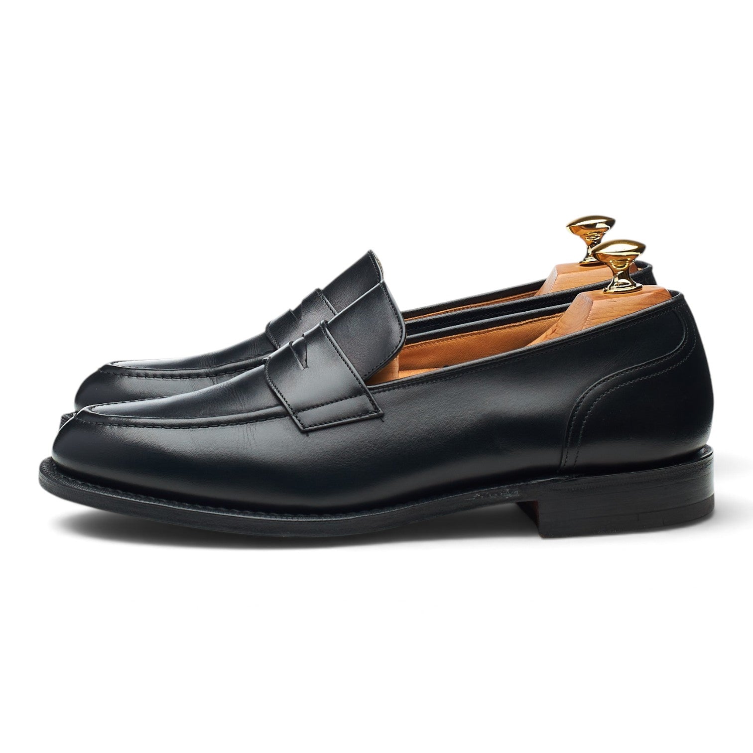 Church's Gerard mocassins cuir noir UK 7 semelle cuir
