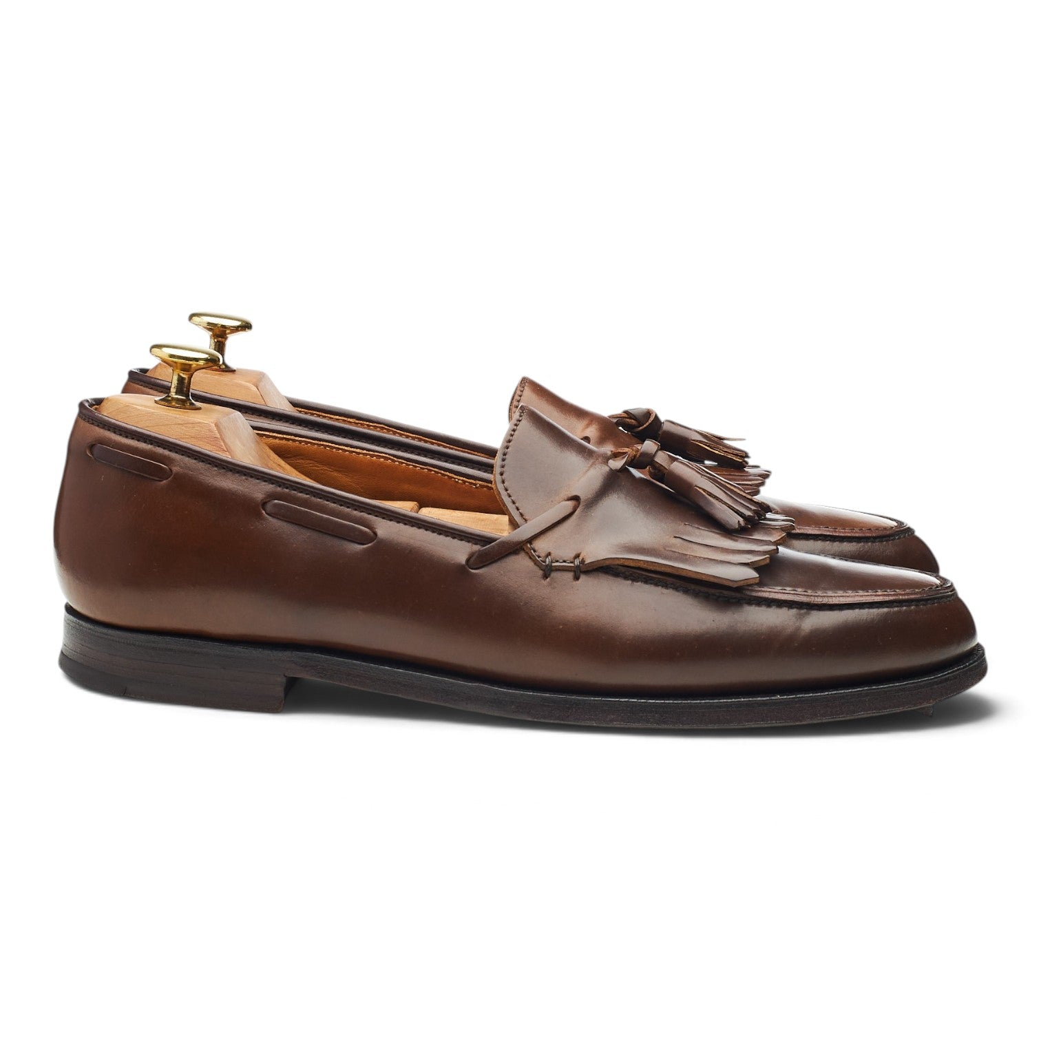 Ralph Lauren Marlow mocassins homme cordovan marron UK 8