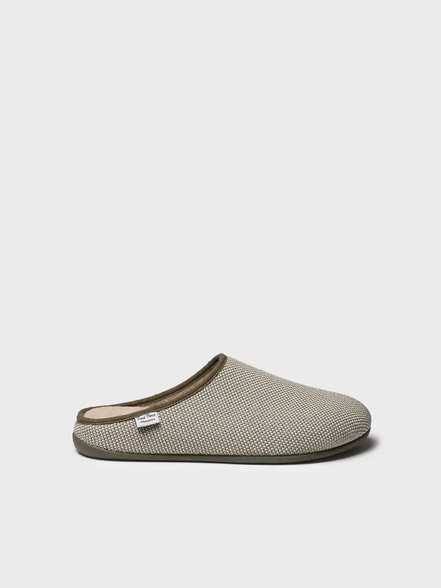 Toni Pons Nash-JO sabot pantoufle homme kaki vegan