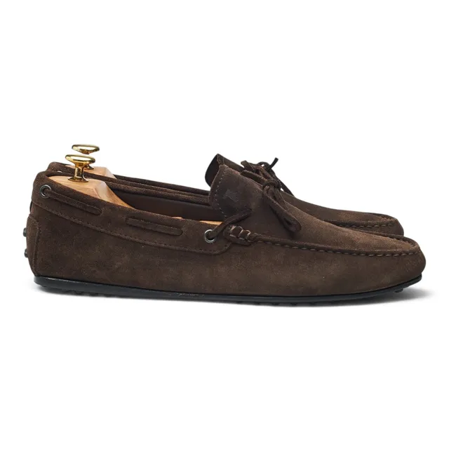 Tod’s Gommino mocassins daim marron 8.5