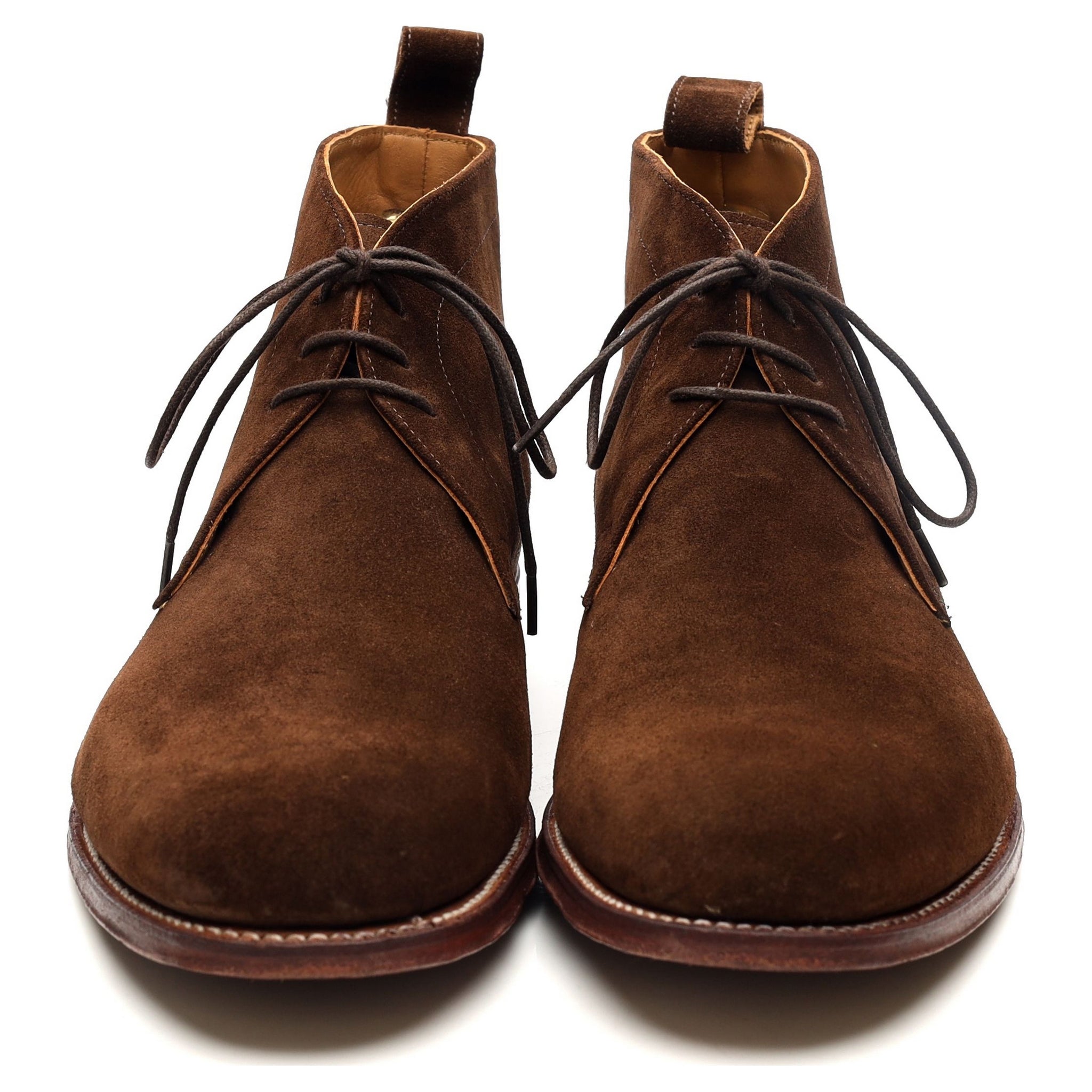Grenson Marcus bottines chukka daim marron pointure 10.5
