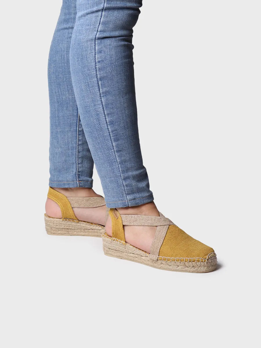 Toni Pons Verdi-V espadrille plate vegan coton