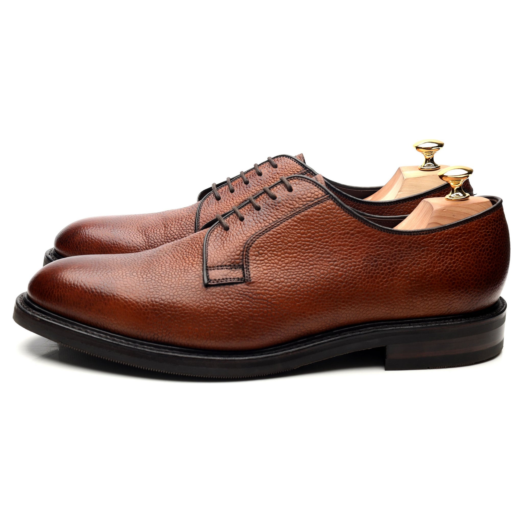 Loake 1880 Country Leyburn derby cuir marron UK 11