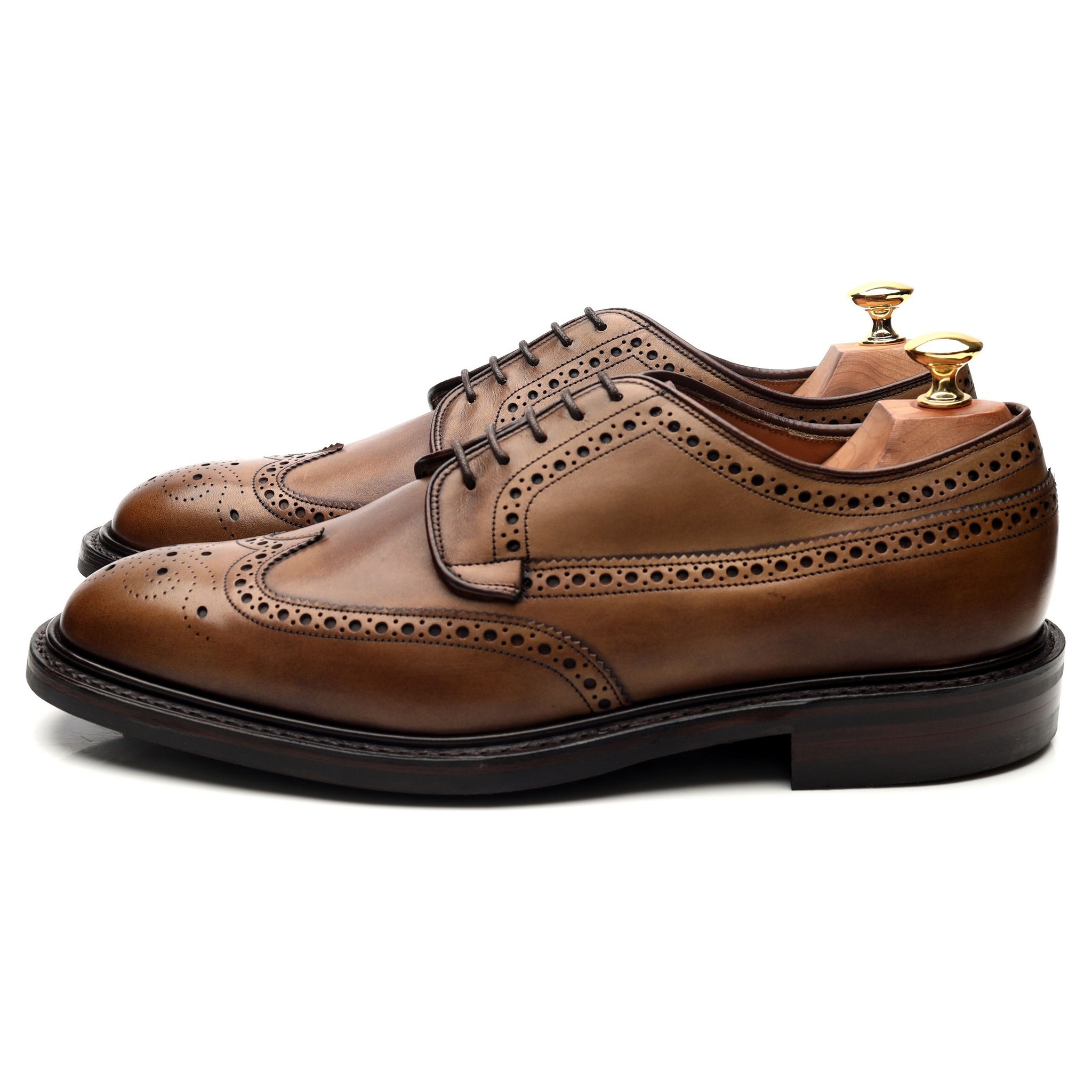 Herring Canning derby cuir marron pointure UK 9.5