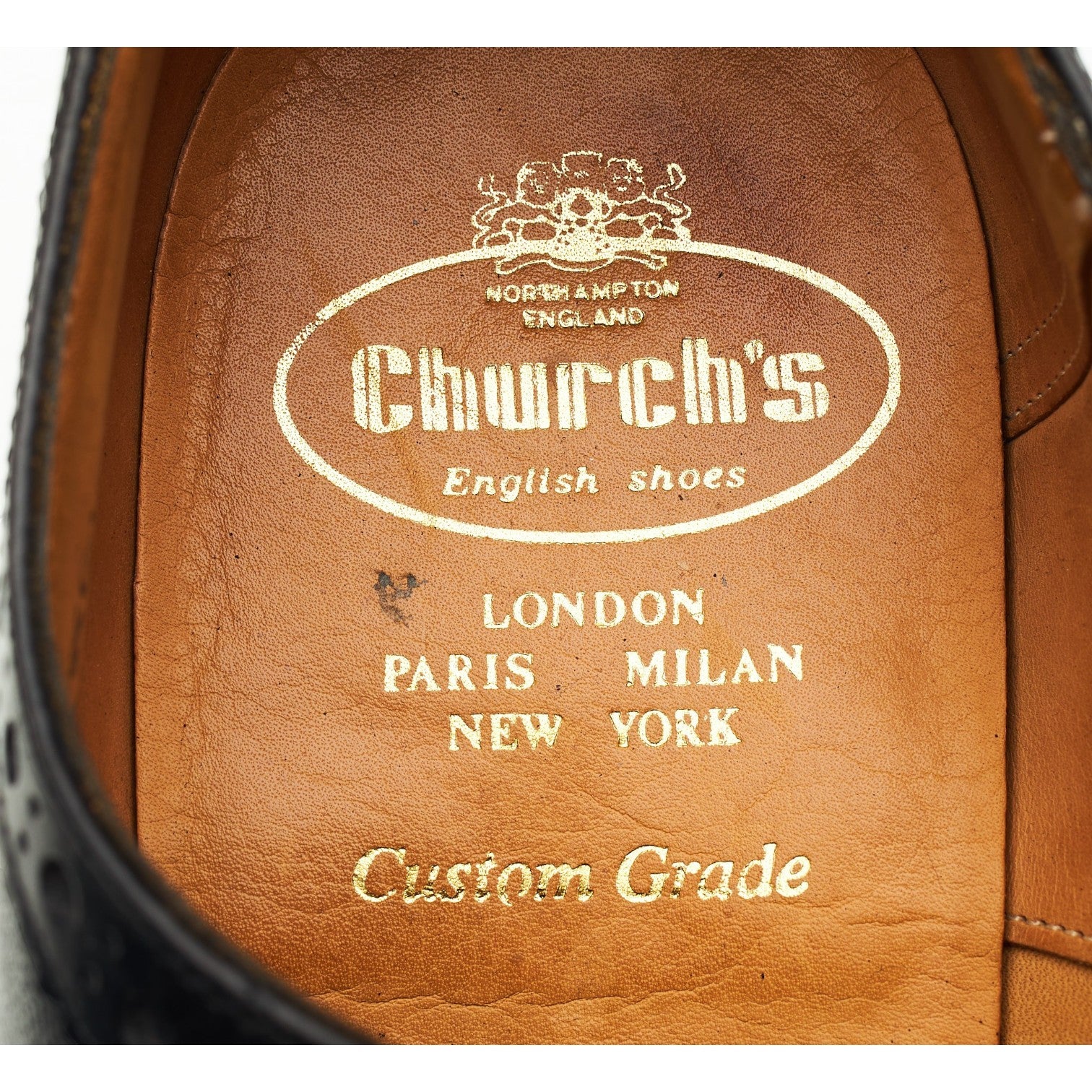 Church's Chesham oxford brogue cuir noir pointure UK 8.5