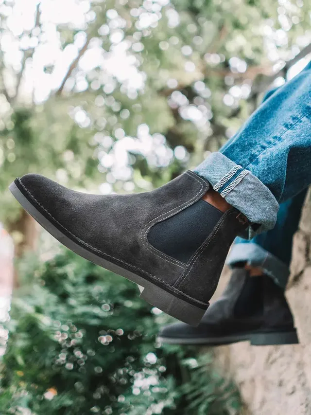 Toni Pons Jan-SY bottines homme daim à lacets