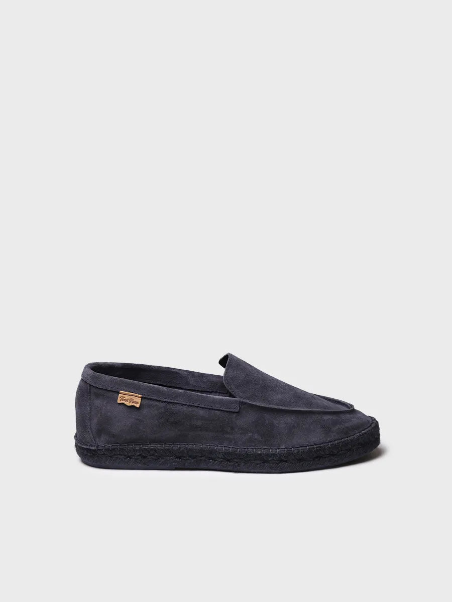 Toni Pons Max espadrille homme suède fermée