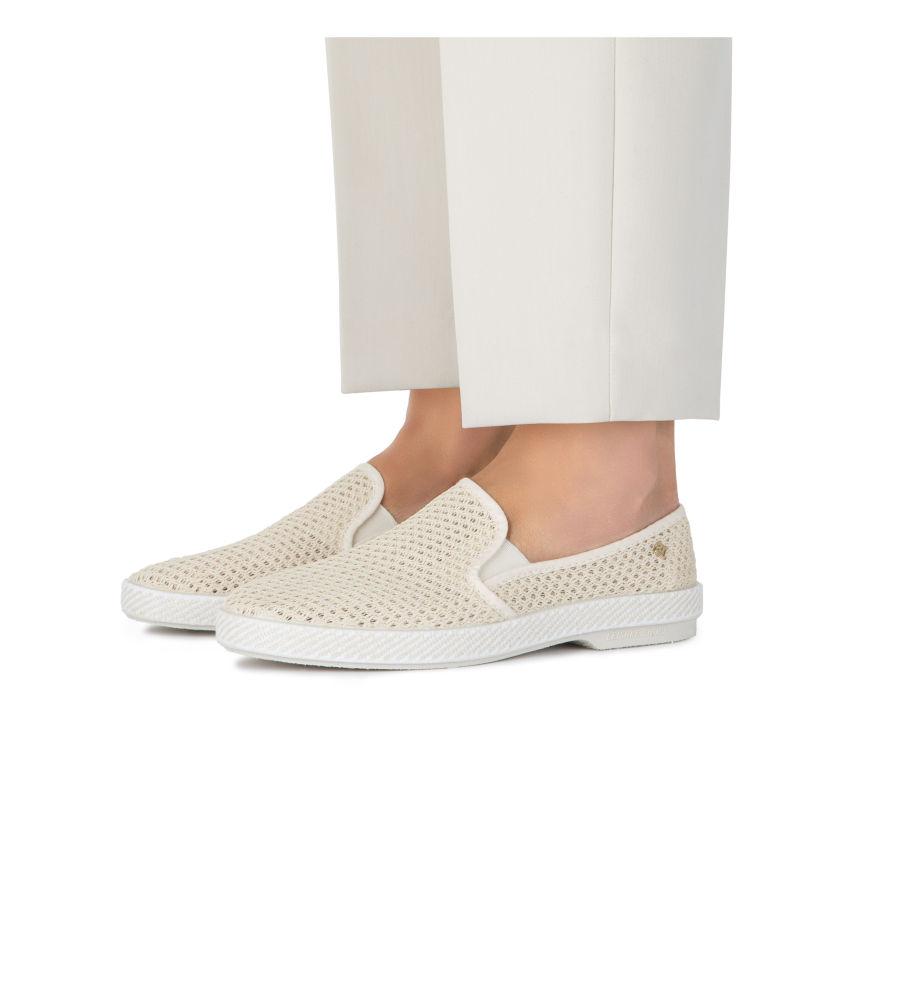 Rivieras Classic Filet espadrilles beige résille