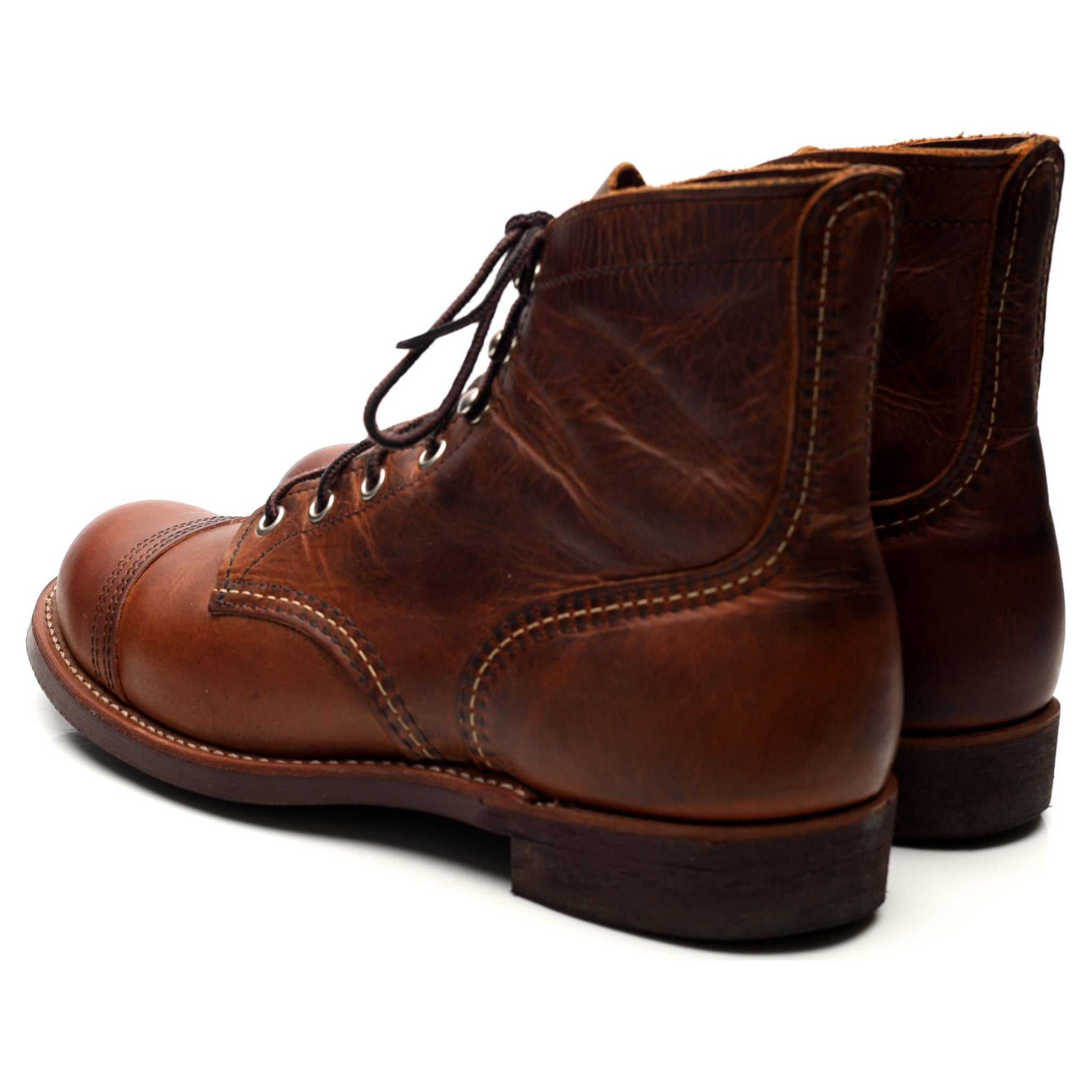 Red Wing Iron Ranger 8085 boots cuir marron 8 UK
